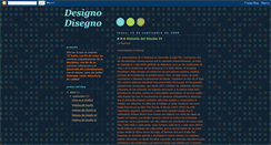 Desktop Screenshot of designodisegno.blogspot.com