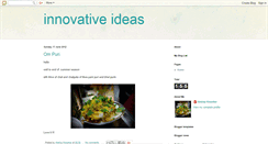 Desktop Screenshot of innovativeideass.blogspot.com