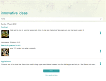 Tablet Screenshot of innovativeideass.blogspot.com