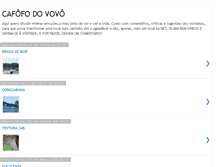 Tablet Screenshot of cafofodovovo.blogspot.com