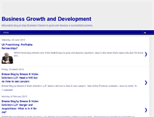 Tablet Screenshot of businessgrowthanddevelopment.blogspot.com