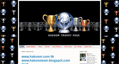 Desktop Screenshot of hakooooom.blogspot.com