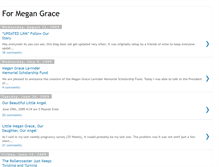 Tablet Screenshot of formegangrace.blogspot.com