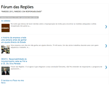 Tablet Screenshot of forumdasregioes.blogspot.com