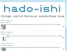 Tablet Screenshot of hadoishi.blogspot.com