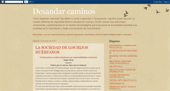 Desktop Screenshot of desandarcaminos.blogspot.com