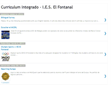 Tablet Screenshot of integrandoelcurriculum.blogspot.com