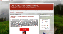 Desktop Screenshot of eldiariodefernannunez.blogspot.com