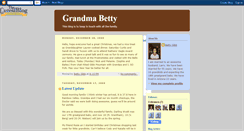 Desktop Screenshot of betty-grandmabetty.blogspot.com