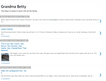 Tablet Screenshot of betty-grandmabetty.blogspot.com
