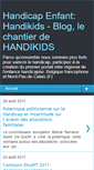 Mobile Screenshot of handikids.blogspot.com