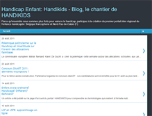 Tablet Screenshot of handikids.blogspot.com