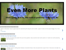 Tablet Screenshot of evenmoreplants.blogspot.com