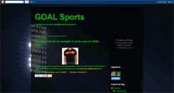 Desktop Screenshot of goal-sports.blogspot.com