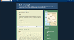 Desktop Screenshot of chrisinpcsenegal.blogspot.com