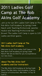 Mobile Screenshot of akinsgolfacademy.blogspot.com