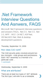 Mobile Screenshot of dotnetframeworkfaq.blogspot.com