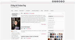 Desktop Screenshot of cristinapuig.blogspot.com