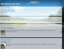 Tablet Screenshot of mochilerosdelperu.blogspot.com