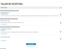 Tablet Screenshot of escriboentias.blogspot.com