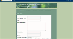 Desktop Screenshot of forum-kontak-cb-indonesia.blogspot.com