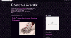 Desktop Screenshot of doomsdaycabaret.blogspot.com