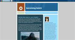 Desktop Screenshot of becoming-butch.blogspot.com