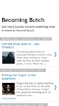 Mobile Screenshot of becoming-butch.blogspot.com