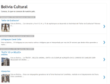 Tablet Screenshot of boliviacultural.blogspot.com