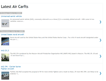 Tablet Screenshot of latestaircraftsbydavid.blogspot.com