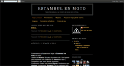 Desktop Screenshot of estambulenmoto.blogspot.com