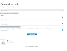 Tablet Screenshot of estambulenmoto.blogspot.com