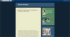 Desktop Screenshot of kayleehardman.blogspot.com
