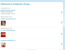 Tablet Screenshot of andamangroup.blogspot.com