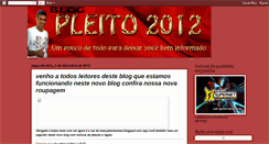 Desktop Screenshot of pleito2012.blogspot.com