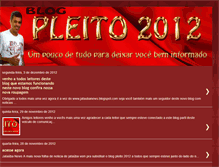 Tablet Screenshot of pleito2012.blogspot.com