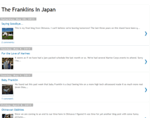 Tablet Screenshot of franklinsinjapan.blogspot.com