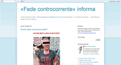 Desktop Screenshot of fede-controcorrente.blogspot.com