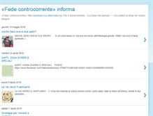 Tablet Screenshot of fede-controcorrente.blogspot.com