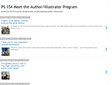 Tablet Screenshot of meettheauthorillustratorprogram.blogspot.com