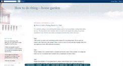 Desktop Screenshot of home-garden-to-do.blogspot.com