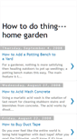 Mobile Screenshot of home-garden-to-do.blogspot.com