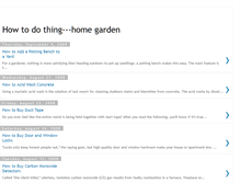 Tablet Screenshot of home-garden-to-do.blogspot.com