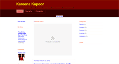 Desktop Screenshot of kareenakapoorcity.blogspot.com