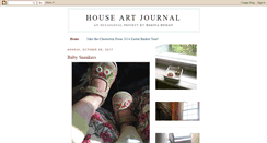 Desktop Screenshot of houseartjournal.blogspot.com