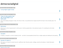 Tablet Screenshot of democraciadigital.blogspot.com