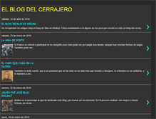 Tablet Screenshot of elblogdelcerrajero.blogspot.com