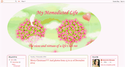 Desktop Screenshot of momodicted.blogspot.com