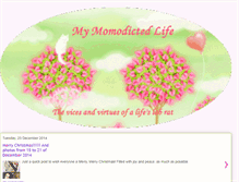 Tablet Screenshot of momodicted.blogspot.com