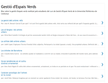 Tablet Screenshot of gestioespaisverds.blogspot.com